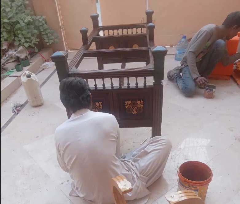 furniture polish karigar in karachi 