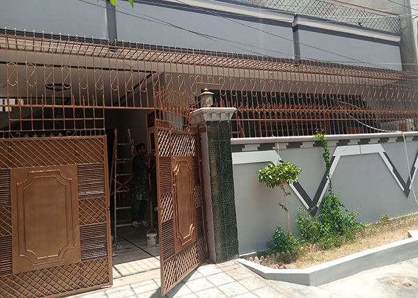 exterior work House renovation in Karachi